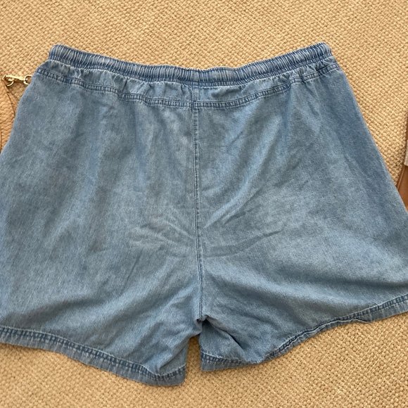 Cathy Daniels Blue Cotton Drawstring Boxer Shorts XX Large - Picture 4 of 5